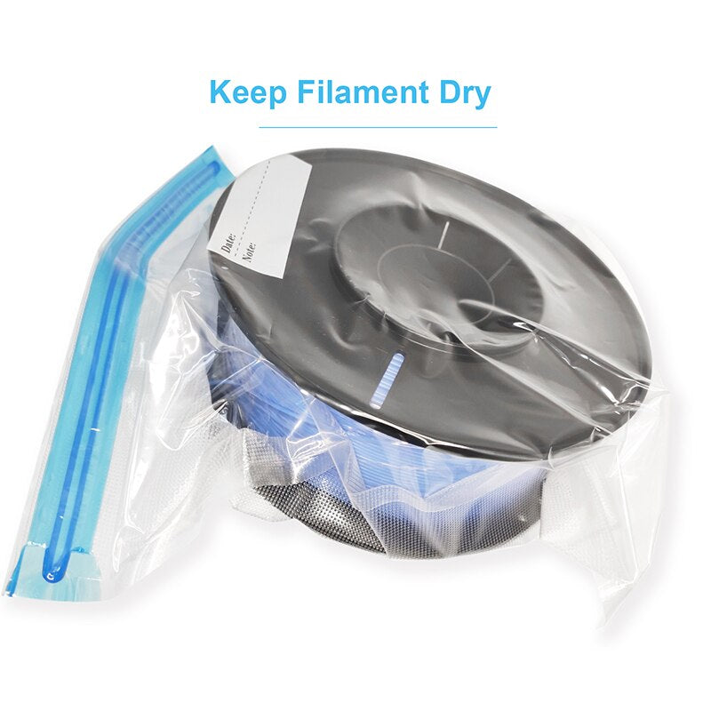 3D Printer Filament Storage Bag PLA Filament Vacuum Sealed Bags Dryer Safekeep Humidity Resistant Sealing Bags Keep Filament Dry