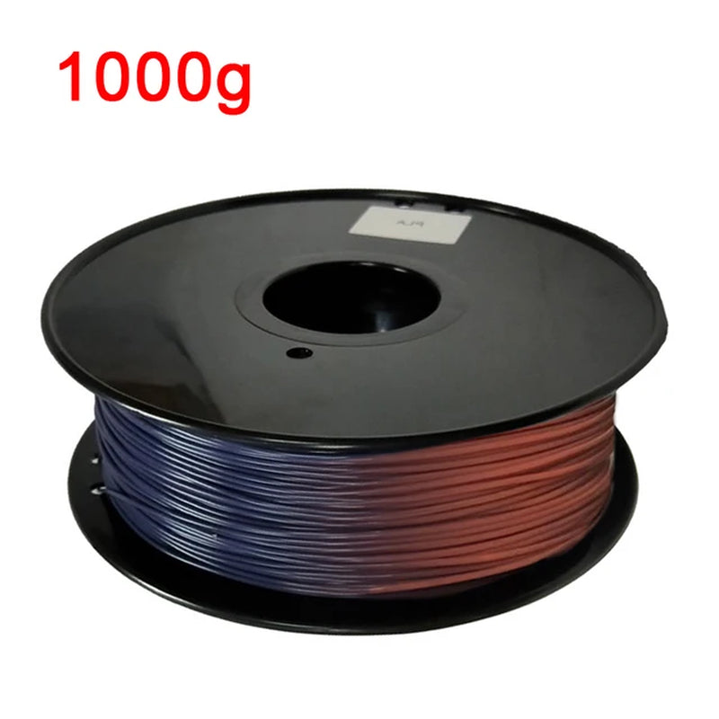 Color Change with Temperature 3D Printer Filament PLA Sublimation Plastic Chameleon 3D Printing Material 1.75Mm 1Kg/500G/250G