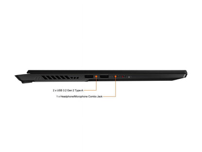 GS Series - 17.3" 240 Hz - Intel Core I7 12Th Gen 12700H (2.30Ghz) - NVIDIA Geforce RTX 3080 Ti Laptop GPU - 32 GB DDR5 - 1TB Nvme SSD - Windows 11 Pro 64-Bit - Gaming Laptop (Stealth GS77 12UHS-0
