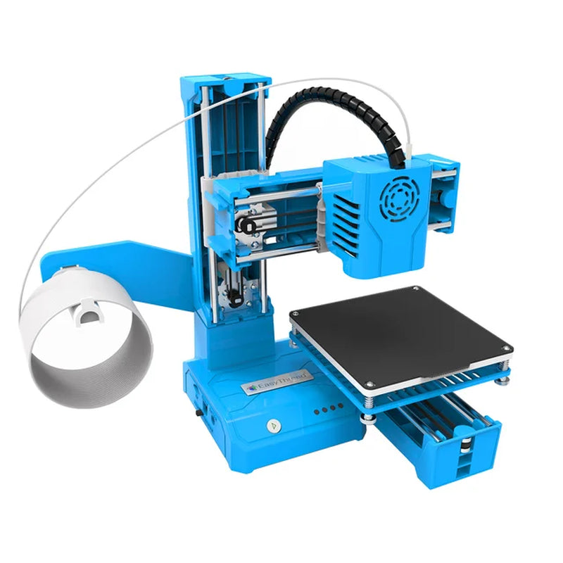 Easythreed 3D Printer K9 Mini Desktop Children 3D Printer 100*100*100Mm Print Mute Printing with TF Card PLA Sample Filament