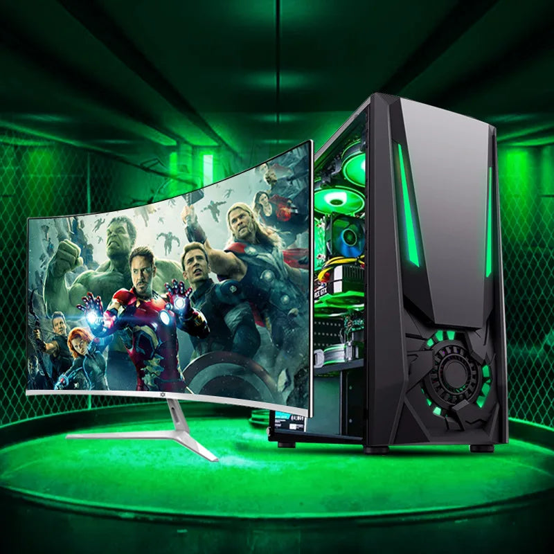 Desktops Computer Quad Core Gaming Laptops 6GB Grafiken Computer Desktop-Computer Gamer PC