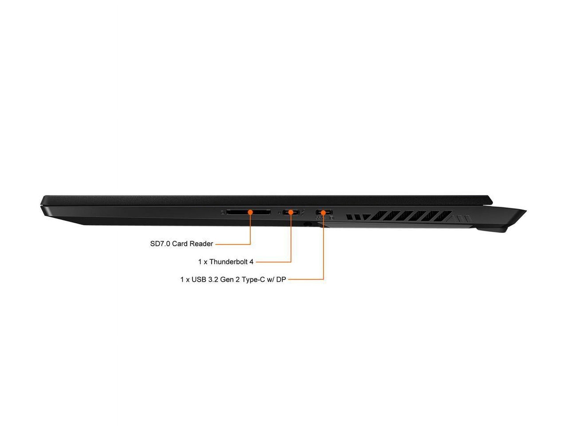 GS Series - 17.3" 240 Hz - Intel Core I7 12Th Gen 12700H (2.30Ghz) - NVIDIA Geforce RTX 3080 Ti Laptop GPU - 32 GB DDR5 - 1TB Nvme SSD - Windows 11 Pro 64-Bit - Gaming Laptop (Stealth GS77 12UHS-0
