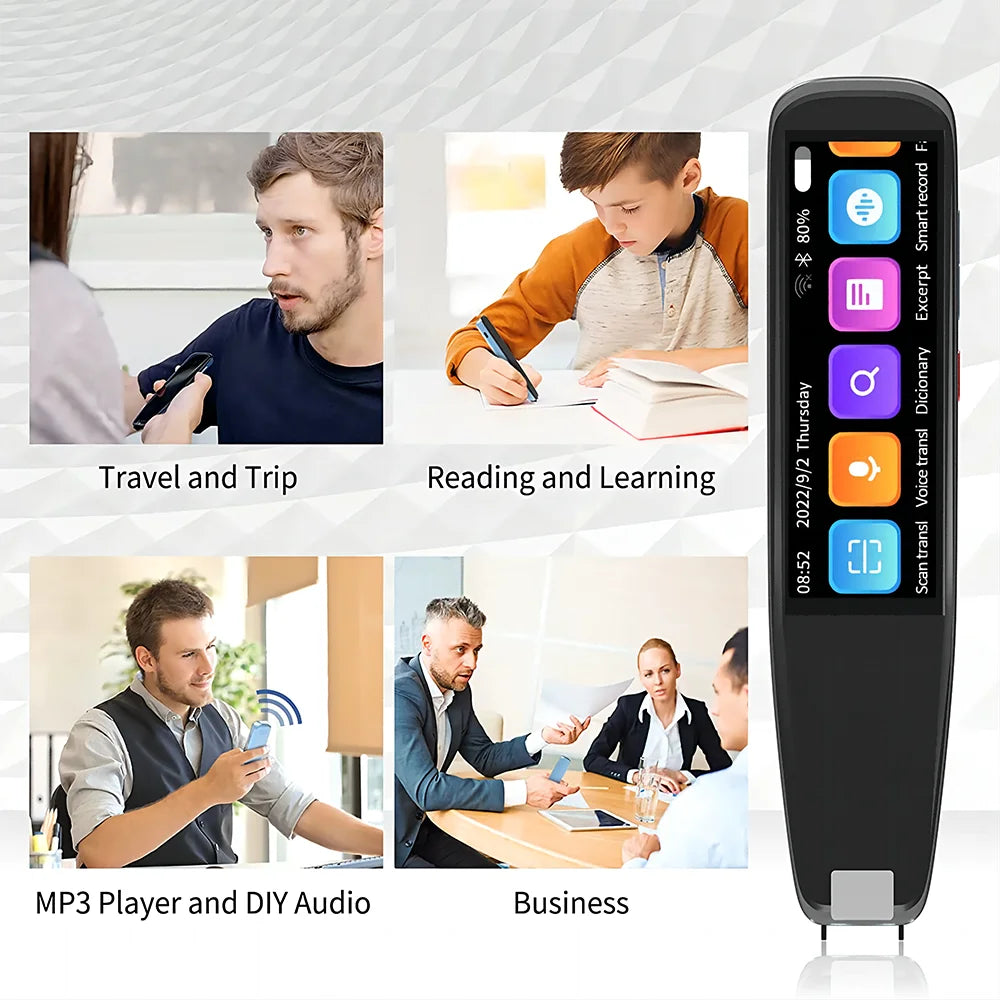 Smart Voice Scan Translator Pen Multifunctiontranslation Real Time 121 Languages Translator Business Dictionary Pen
