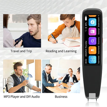 Smart Voice Scan Translator Pen Multifunctiontranslation Real Time 121 Languages Translator Business Dictionary Pen