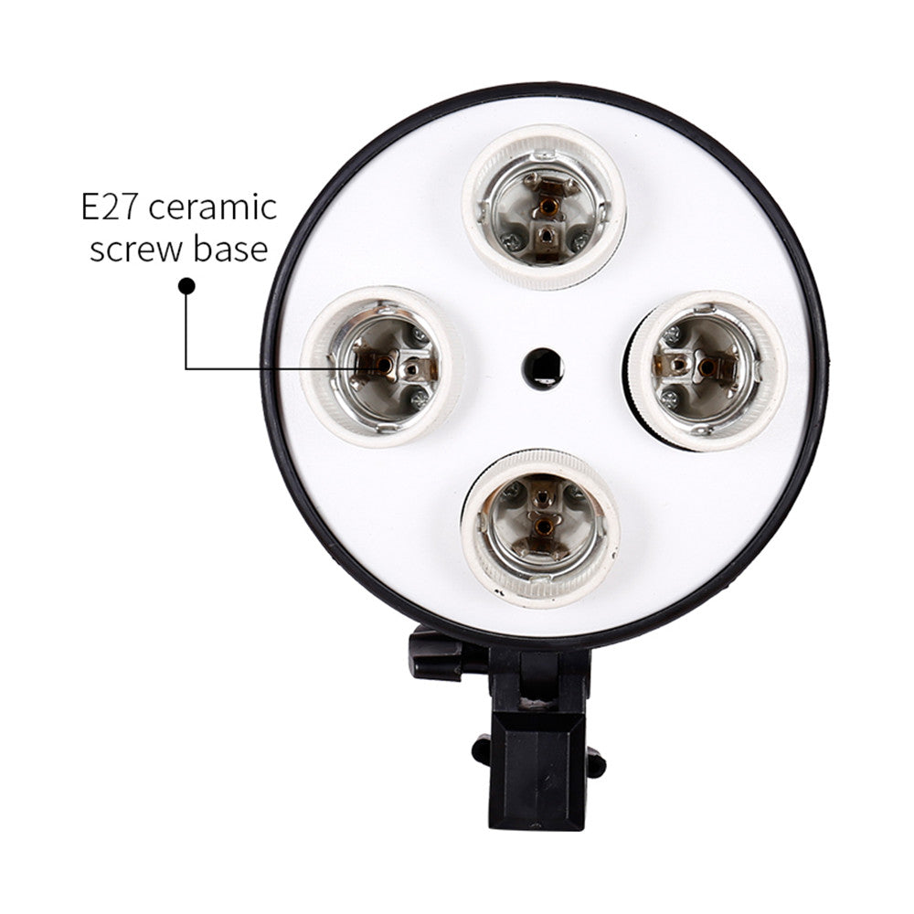 Photography Softbox Lighting Kit Four Lamp Softbox Kit 50X70Cm Soft Box Equipment E27 Base for Photo Studio Kit ooting
