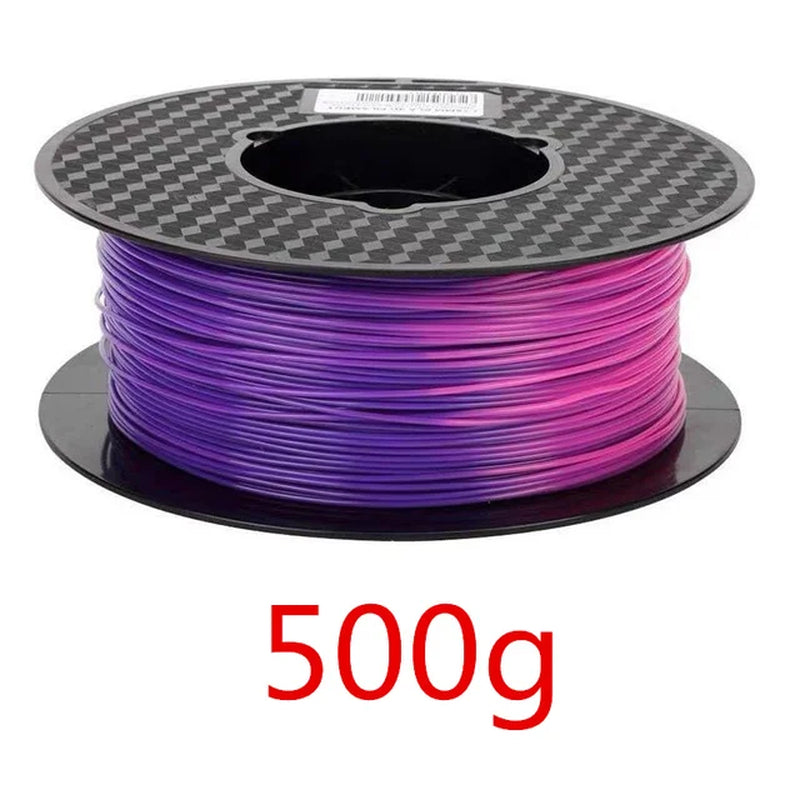 Color Change with Temperature 3D Printer Filament PLA Sublimation Plastic Chameleon 3D Printing Material 1.75Mm 1Kg/500G/250G