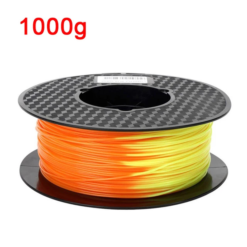 Color Change with Temperature 3D Printer Filament PLA Sublimation Plastic Chameleon 3D Printing Material 1.75Mm 1Kg/500G/250G