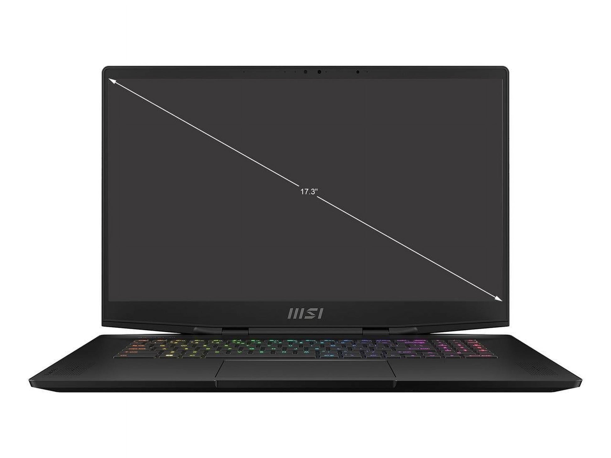 GS Series - 17.3" 240 Hz - Intel Core I7 12Th Gen 12700H (2.30Ghz) - NVIDIA Geforce RTX 3080 Ti Laptop GPU - 32 GB DDR5 - 1TB Nvme SSD - Windows 11 Pro 64-Bit - Gaming Laptop (Stealth GS77 12UHS-0