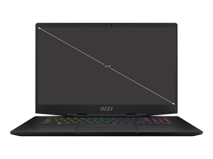 GS Series - 17.3" 240 Hz - Intel Core I7 12Th Gen 12700H (2.30Ghz) - NVIDIA Geforce RTX 3080 Ti Laptop GPU - 32 GB DDR5 - 1TB Nvme SSD - Windows 11 Pro 64-Bit - Gaming Laptop (Stealth GS77 12UHS-0