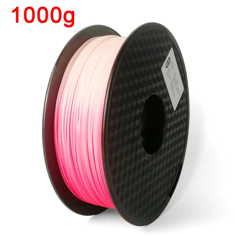 Color Change with Temperature 3D Printer Filament PLA Sublimation Plastic Chameleon 3D Printing Material 1.75Mm 1Kg/500G/250G