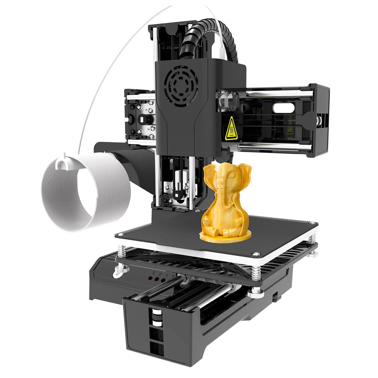 Easythreed 3D Printer K9 Mini Desktop Children 3D Printer 100*100*100Mm Print Mute Printing with TF Card PLA Sample Filament