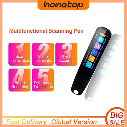 Smart Voice Scan Translator Pen Multifunctiontranslation Real Time 121 Languages Translator Business Dictionary Pen